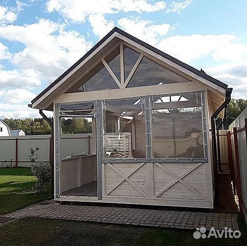 Шторы пвх для беседки