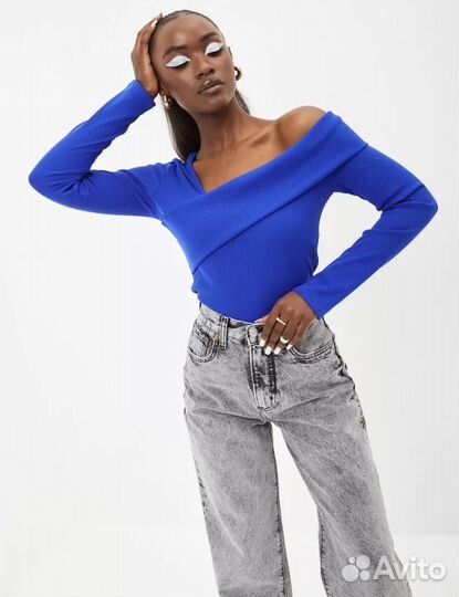 Лонгслив на одно плечо