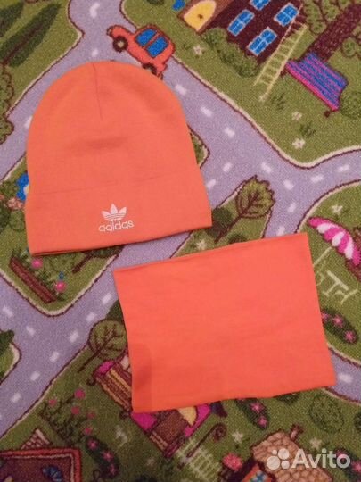 Комплект шапка и снуд