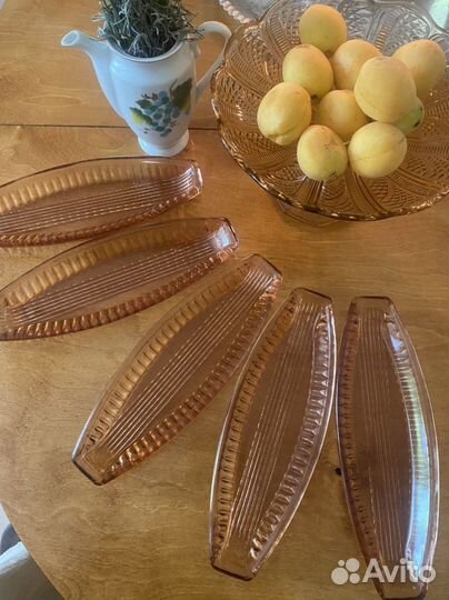 Селедочницы и тарелка СССР