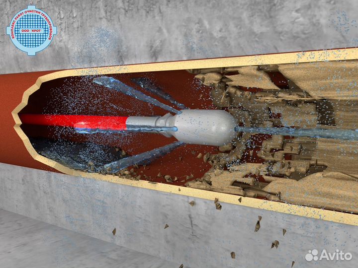 Прочистка канализации устранение засора чистка тру