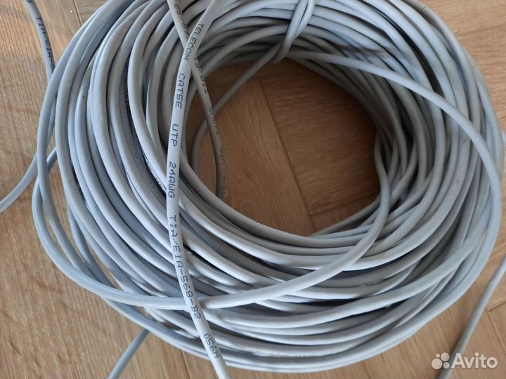 Интернет кабель utp cat5e telecom 8жил