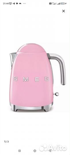 Новый чайник электрический smeg