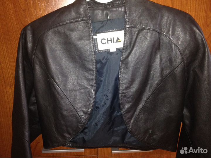 Куртка кожаная женская