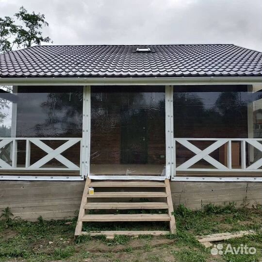 Гибкие, мягкие окна для веранд и беседок