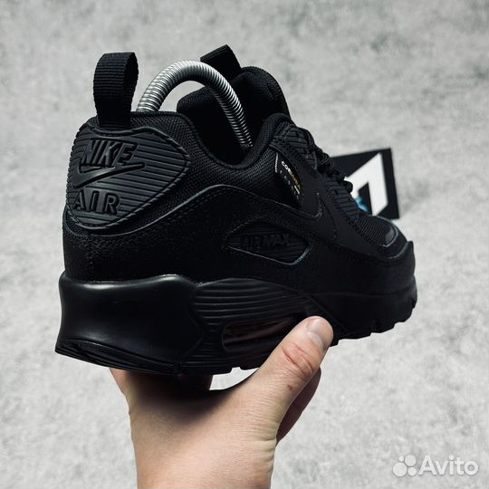 Кроссовки nike air max 90 зимние с мехом