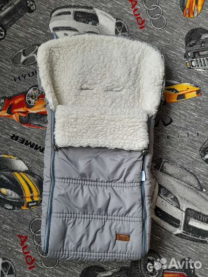 Зимний конверт в коляску Alpino