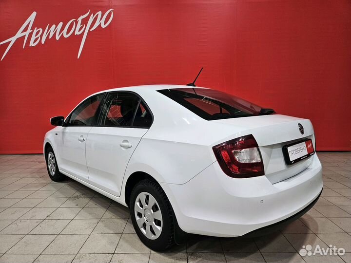 Skoda Rapid 1.6 МТ, 2018, 160 489 км