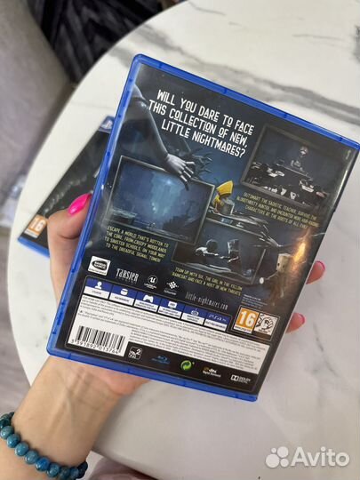 Диск ps4/ps5 little nightmares/маленькие кошмары
