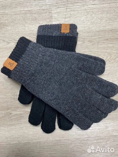 Мужские перчатки тёплые