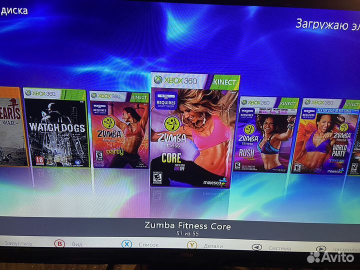 Xbox 360freeboot + 55 игр
