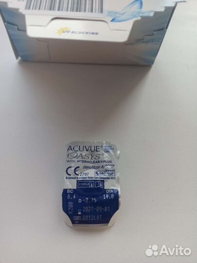 Линзы контактные acuvue oasys двухнедельные
