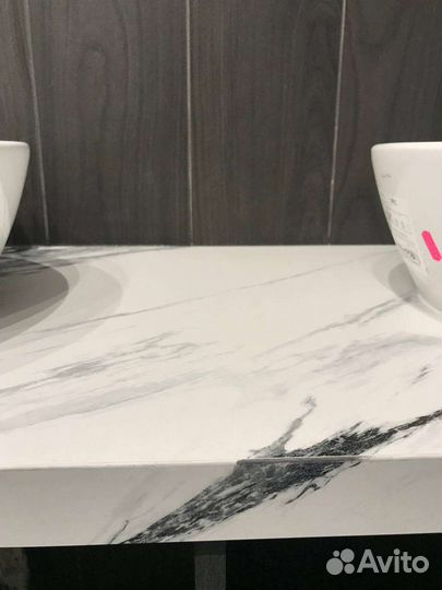 Столешница из керамогранита под раковину 1400*500