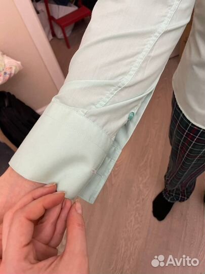 Рубашка мужская под запонки