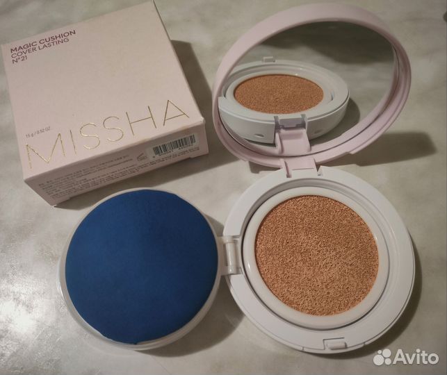 Тональный крем кушон missha, 21 оттенок