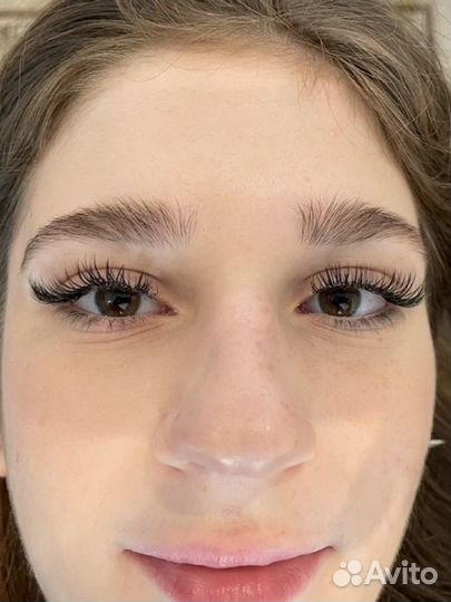Наращивание ресниц, ламировиние ресниц и бровей