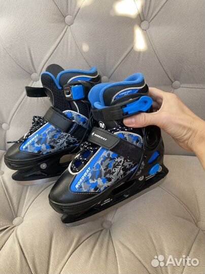 Коньки для мальчика, ледовые р. 27-30