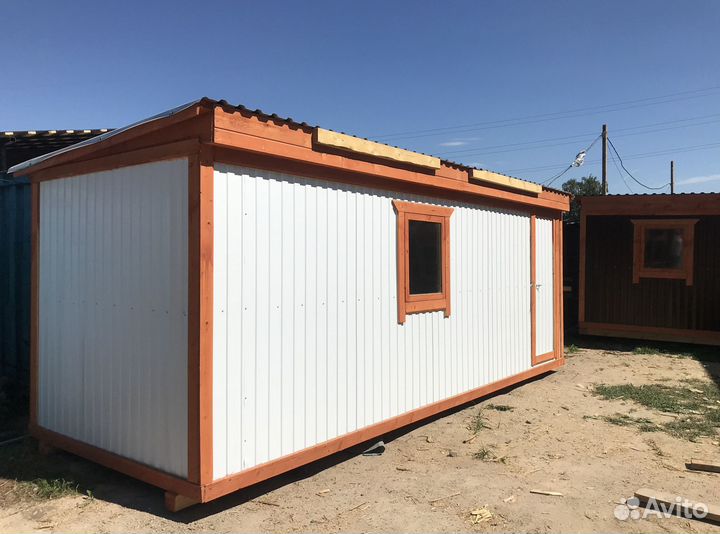 Бытовка новая 6х2,3м новая теплая