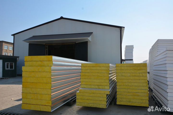 Сэндвич Панели ППУ для Холодильных Камер