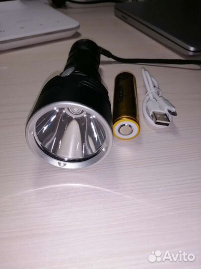 Фонари поисковые P70 и L2 + 4 акб