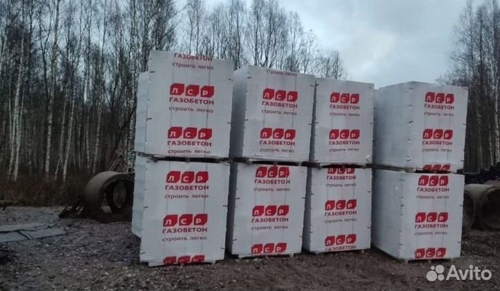 Газоблок/ Газобеттонный блок лср