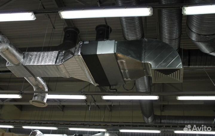 Монтаж систем вентиляции, ремонт вентиляции