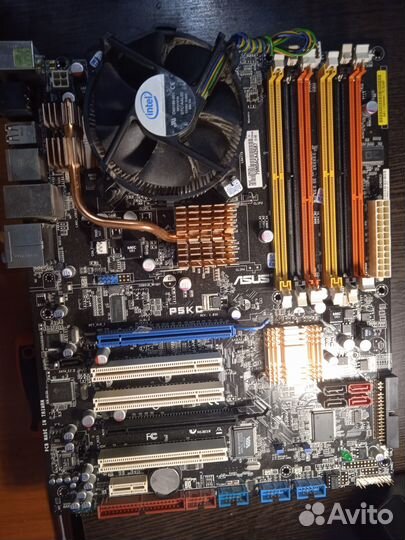 Продам комплект материнская плата и тд