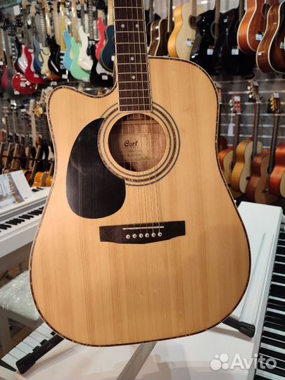 Гитара левосторонняя AD880CE-LH-NS