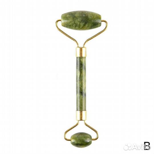 Набор : массажный ролик и скребок гуаша