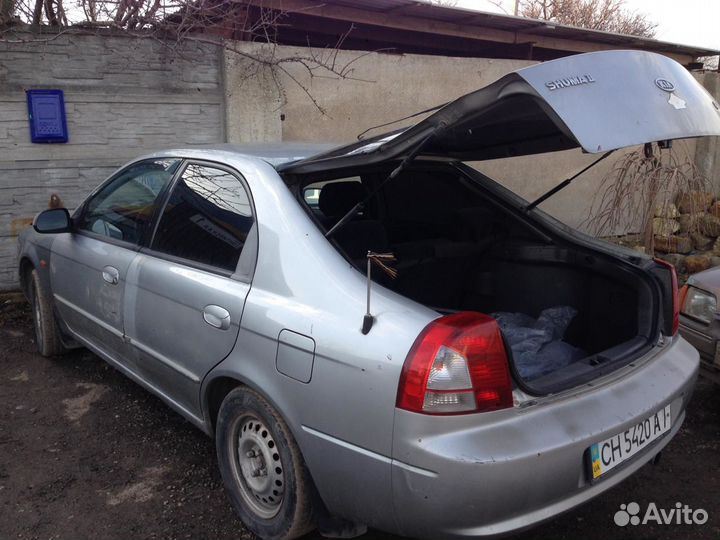 Разбираем Kia Shuma 2 1.6 MT 2002