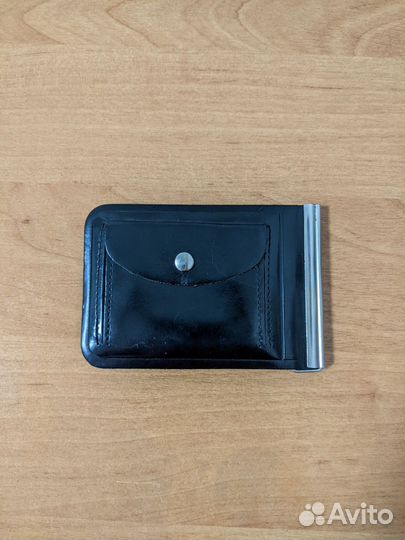 Зажим для денег из натуральной кожи