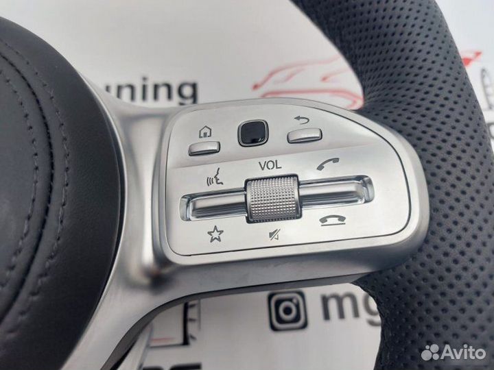 Руль GLS 63 AMG Карбон + Кожа на Mercedes GLS X167