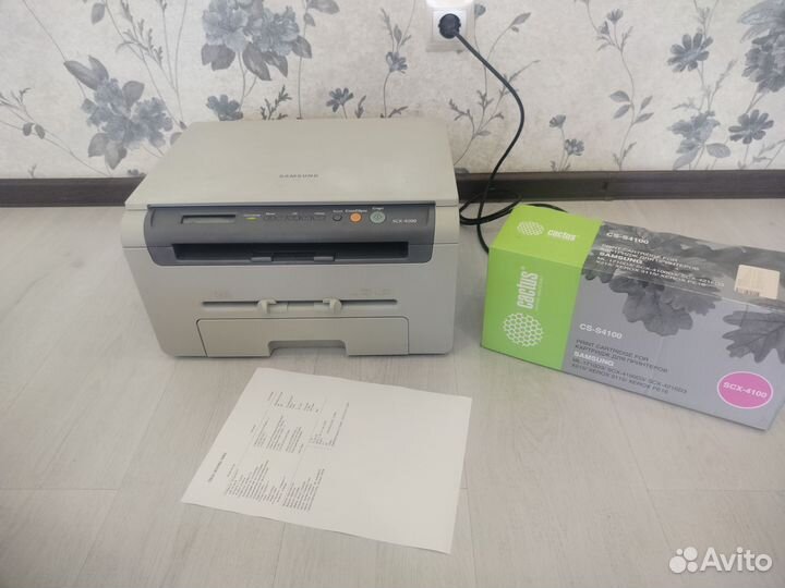 Обслуженный мфу с новым картриджем Samsung scx4200