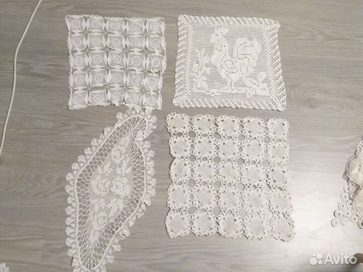 Салфетки вязаные крючком