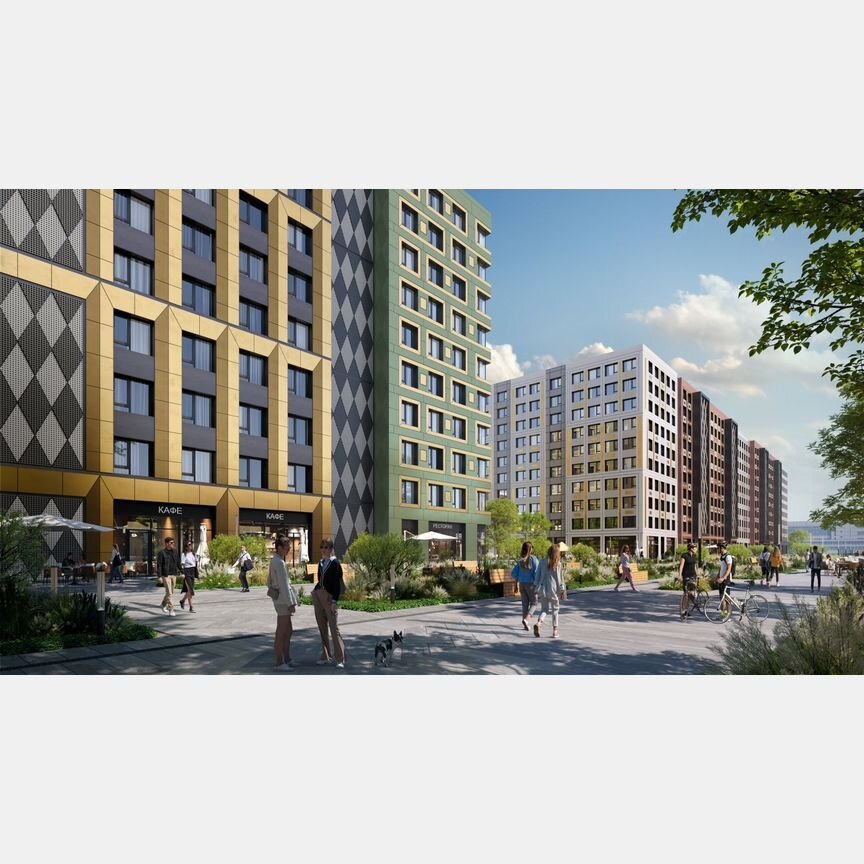 3-к. квартира, 91 м², 7/10 эт.