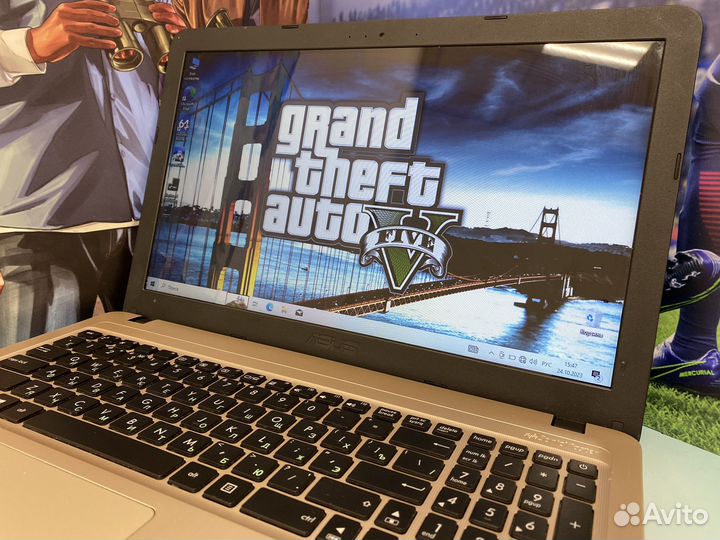 Шустрый Ноутбук Asus Intel/SSD/4gb/15.6