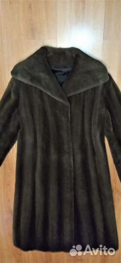 Шуба женская мех стриженный бобер 42-44р