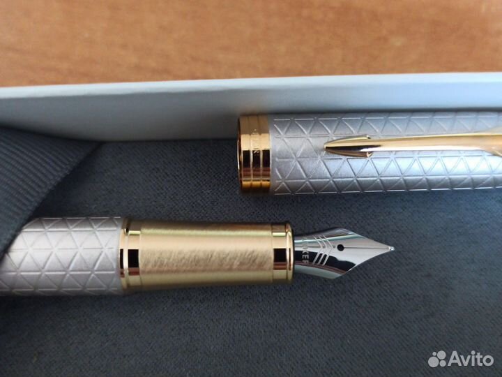 Parker перьевая ручка IM Metal Premium F323
