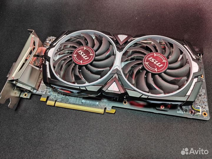 Видеокарта MSI radeon RX580 8gb