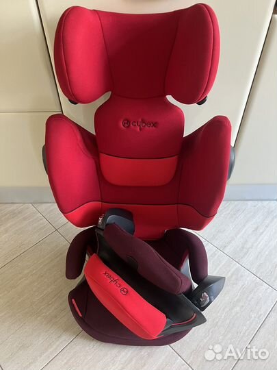 Автомобильное кресло cybex pallas m-fix sl red