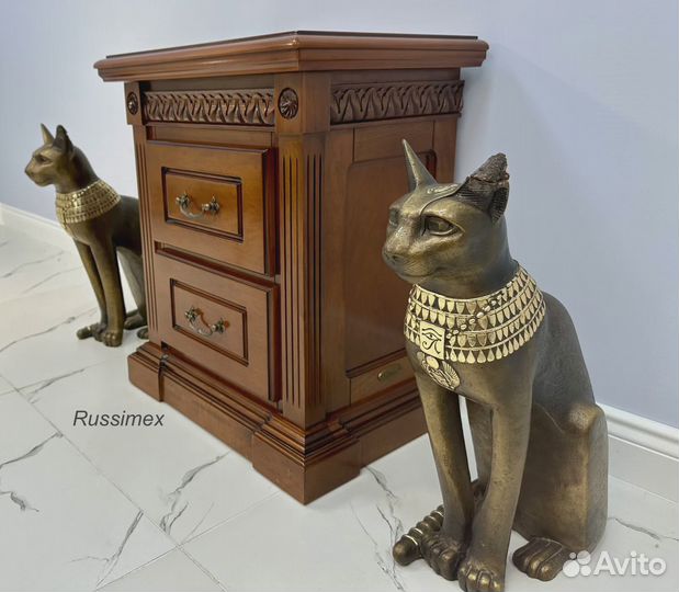 Тумба прикроватная из массива бука