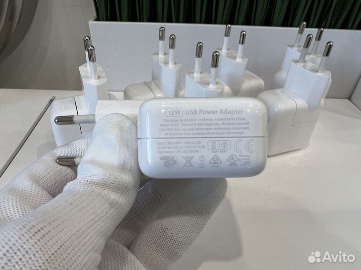 Оригинальный адаптер Apple 12W USB iPhone/iPad