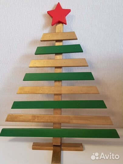 Деревянная ёлка