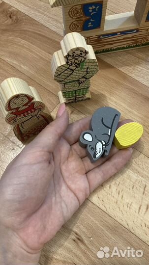 Конструктор деревянный