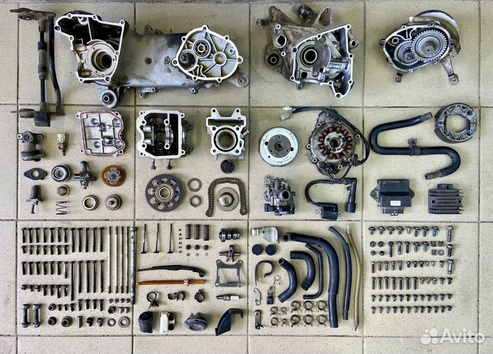 Yamaha jog sa36 Рaзбoр