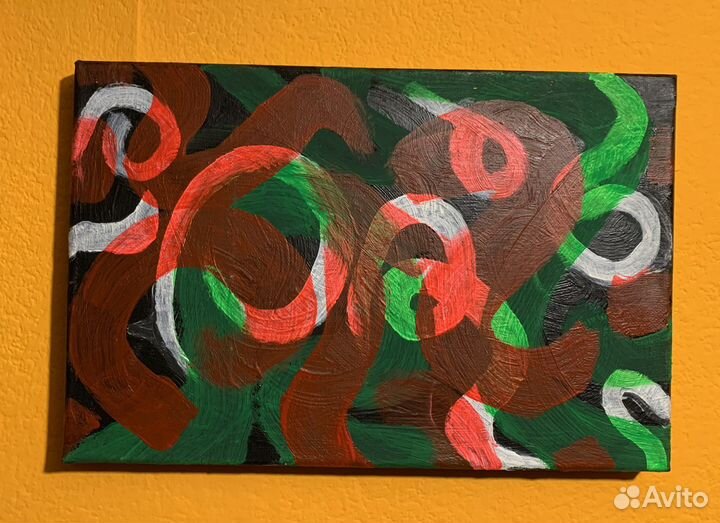 Картина абстракция