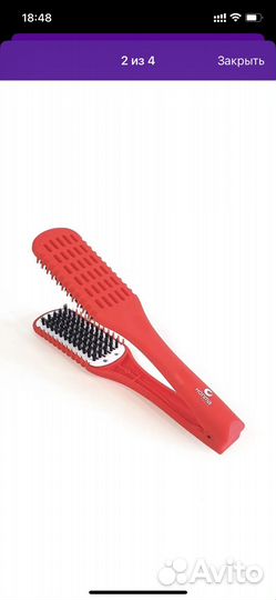Расческа-зажим