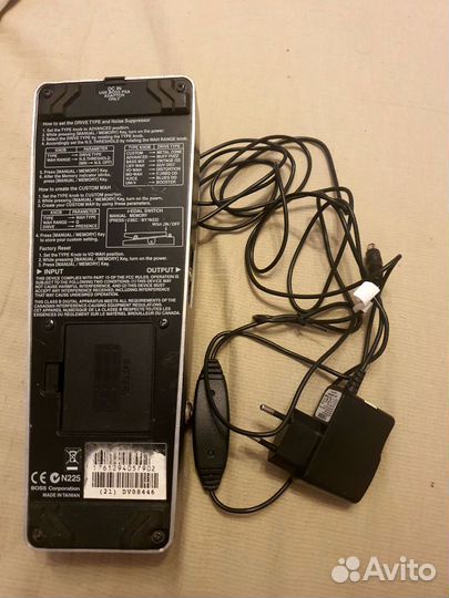 Педаль гитарная boss