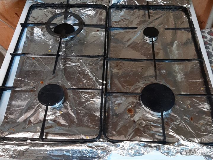 Плита газовая 4 х конфорочная