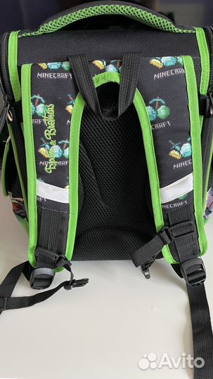 Рюкзак школьный ранец ортопедический майнкрафт